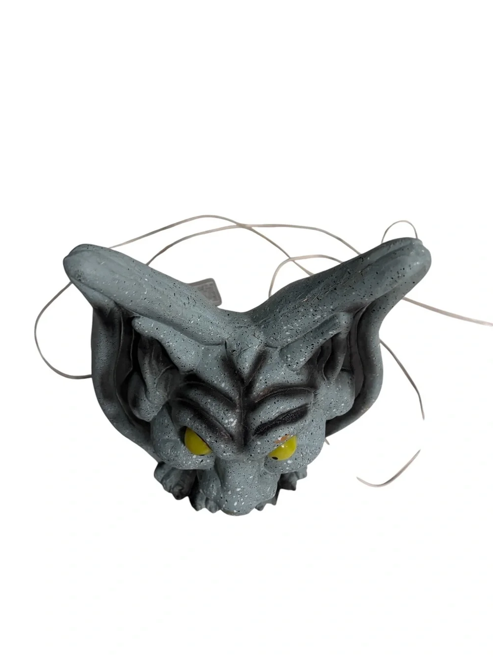 Vintage 1993 Trendmasters Faux Stone Gargoyle Light Up Halloween Decorations